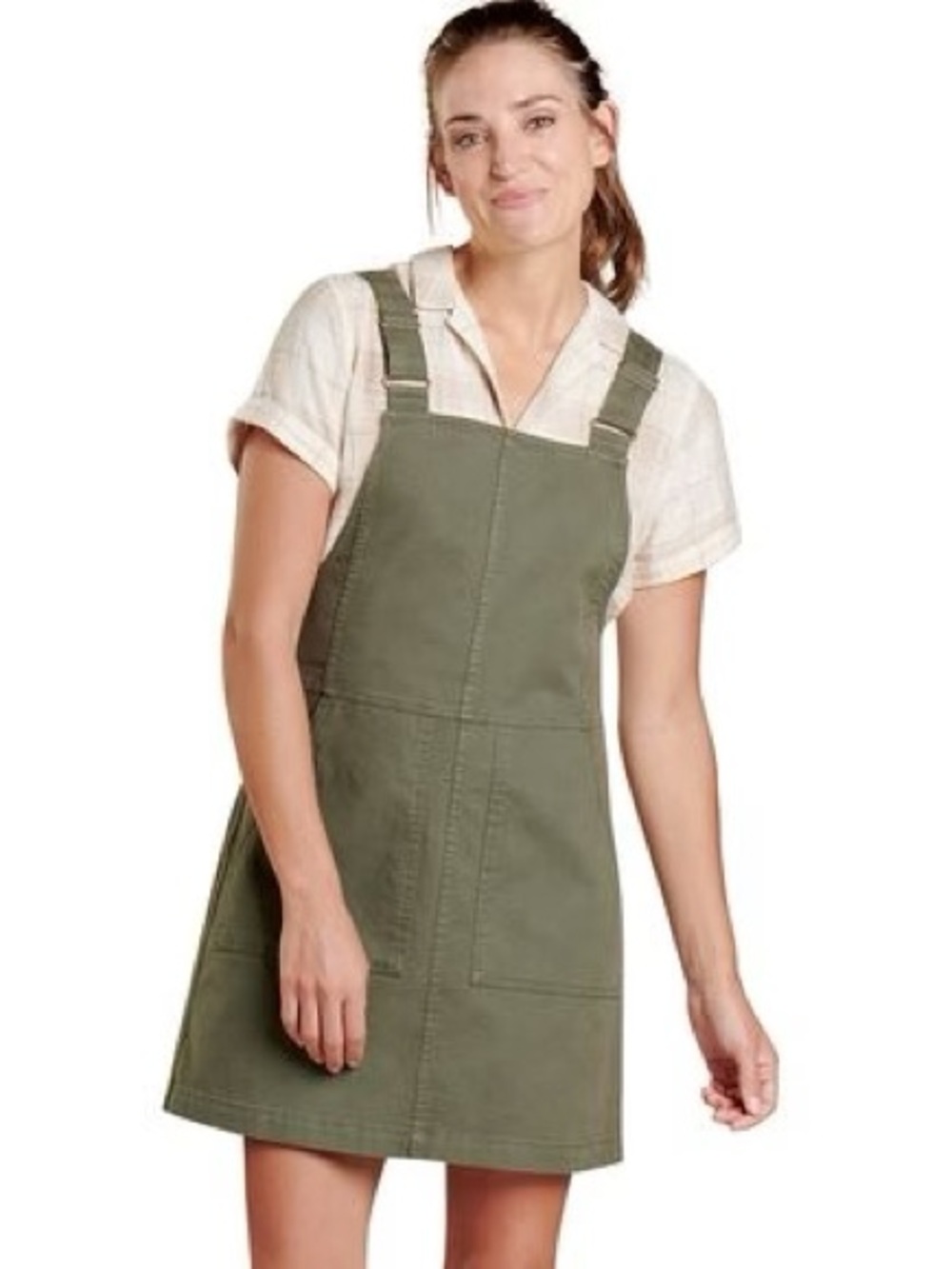 TOAD & CO Army Green Earthworks Junper